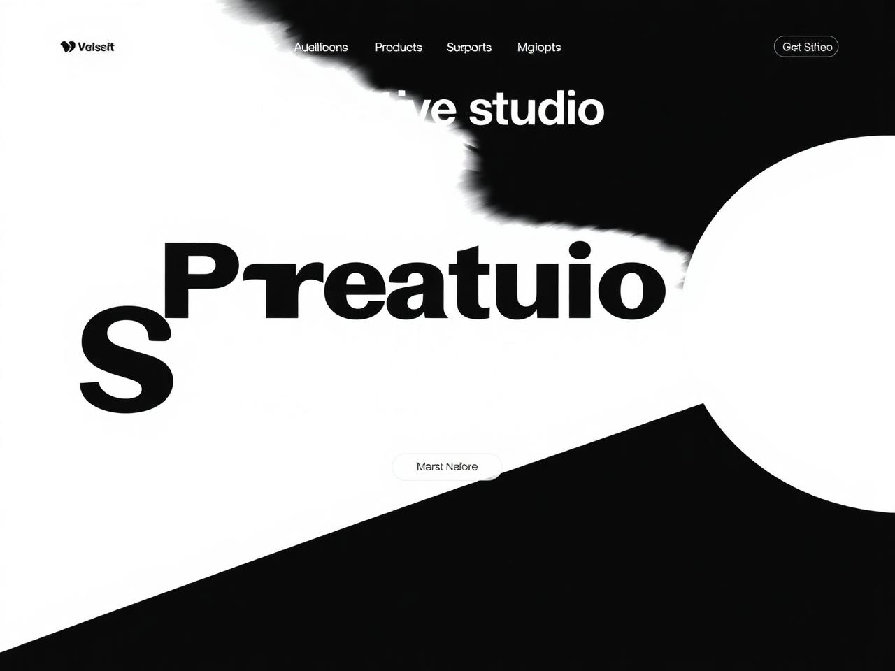 Lumen Studio Portfolio — Landing Page